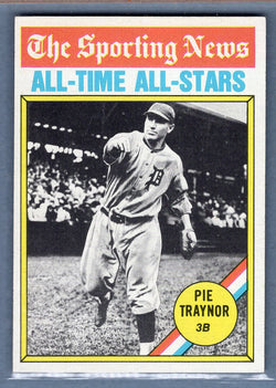 1976 Topps #343 Pie Traynor AT (HOF)  EX-MT  GOSB1