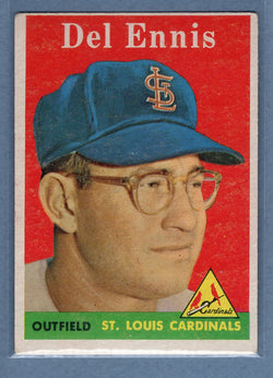1958 Topps #60 Del Ennis (f) VG-EX  GO501
