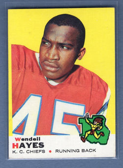1969 Topps #58 Wendell Hayes EX  GO257