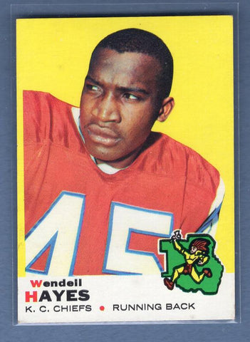 1969 Topps #58 Wendell Hayes EX  GO257