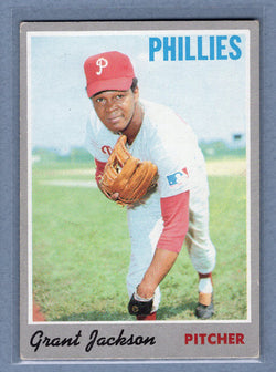 1970 Topps #6 Grant Jackson  EX  GO680