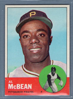 1963 Topps #387 Al McBean EX-MT  GO393