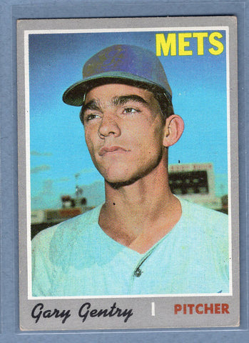 1970 Topps #153 Gary Gentry  (a) EX  GO900