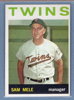 1964 Topps #54 Sam Mele EX-MT  GO522