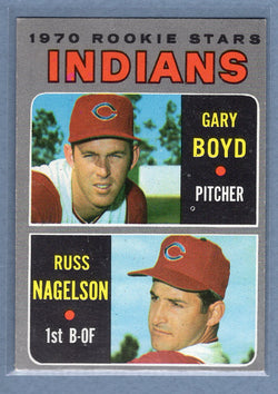 1970 Topps #7 Indians Rookies  EX-MT  GO680