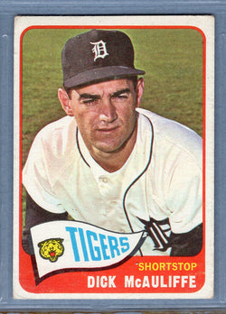 1965 Topps #53 Dick McAuliffe VG  GO320