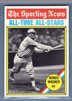 1976 Topps #344 Honus Wagner AT (HOF)  NM  GOSB1