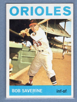 1964 Topps #221 Bob Saverine EX-MT   GO213