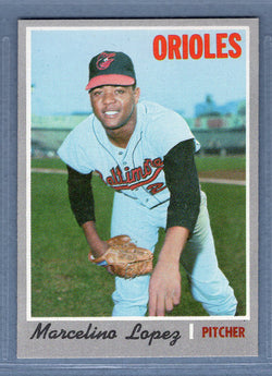 1970 Topps #344 Marcelino Lopez  EX-MT  SB1