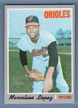 1970 Topps #344 Marcelino Lopez (st) VG  SB2