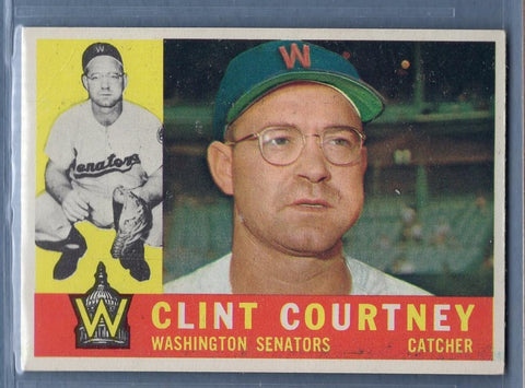 1960 Topps #344 Clint Courtney VG  GO560