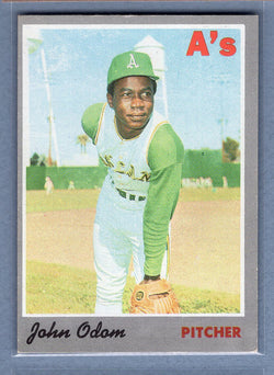 1970 Topps #55 John Odom  EX  GO450