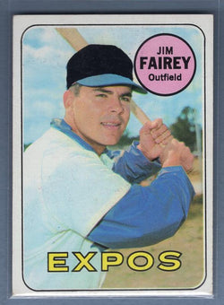 1969 Topps 117 Jim Fairey VG-EX SET BREAK