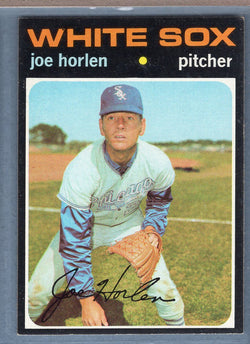 1971 Topps #345 Joe Horlen  EX  GO747