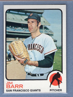 1973 Topps #387 Jim Barr  EX-MT  GO550