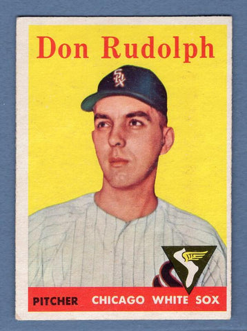 1958 Topps #347 Don Rudolph VG-EX  GO495