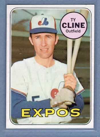 1969 Topps #442 Ty Cline EX-MT  GO477
