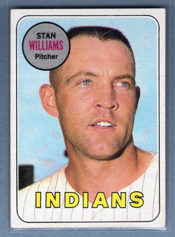 1969 Topps 118 Stan Williams VG-EX SET BREAK
