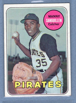 1969 Topps #509 Manny Sanguillen (a) VG-EX  GO577