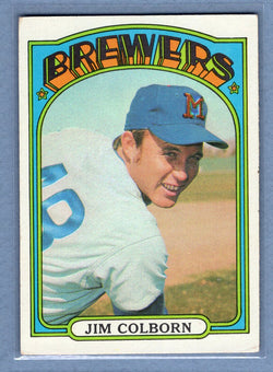 1972 Topps #386 Jim Colborn EX  GO500