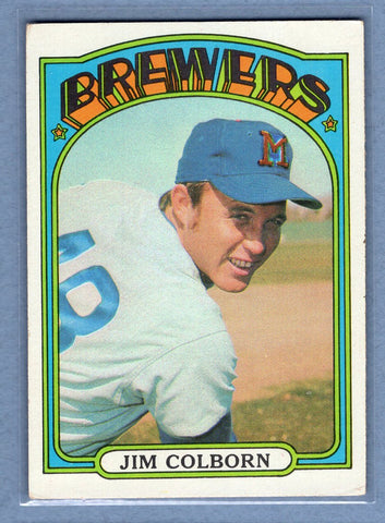 1972 Topps #386 Jim Colborn EX  GO500