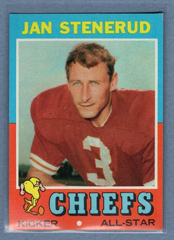 1971 Topps #61 Jan Stenerud (HOF) EX-MT    GO129