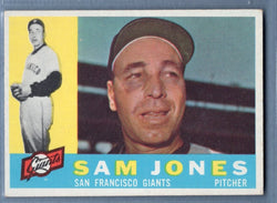 1960 Topps #410 Sam Jones VG-EX Set Break 1