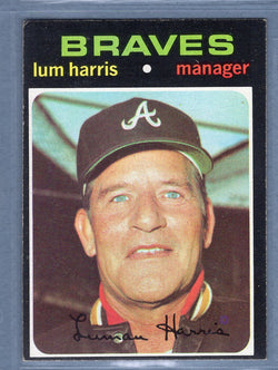 1971 Topps #346 Lum Harris  EX  GO747