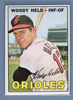 1967 Topps #251 Woody Held EX  GO24