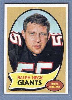 1970 Topps #127 Ralph Heck NM  GO179