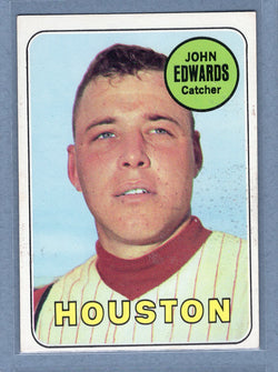 1969 Topps #186 John Edwards (a) (st) VG  GO700