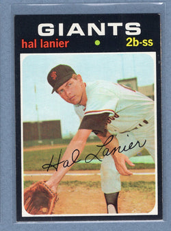 1971 Topps #181 Hal Lanier  (a) EX-MT  GO340