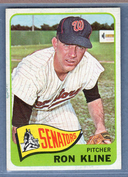 1965 Topps #56 Ron Kline VG-EX  GO320
