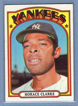 1972 Topps #387 Horace Clarke EX  GO500