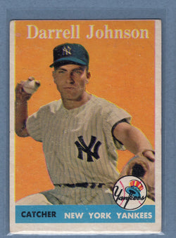 1958 Topps #61 Darrell Johnson (b) VG-EX  GO501