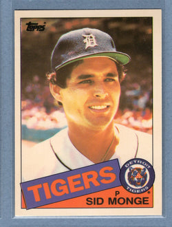 1985 Topps Tiffany #408 Sid Monge NM