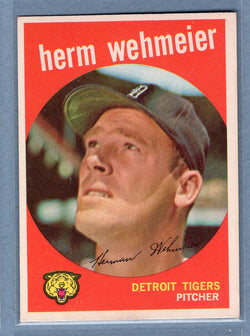 1959 Topps #421 Herm Wehmeier (a) EX-MT   GO410