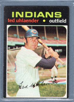 1971 Topps #347 Ted Uhlaender  EX  SB1