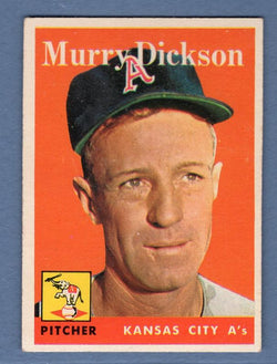 1958 Topps #349 Murry Dickson VG-EX  GO495