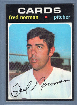 1971 Topps #348 Fred Norman  EX  GO747