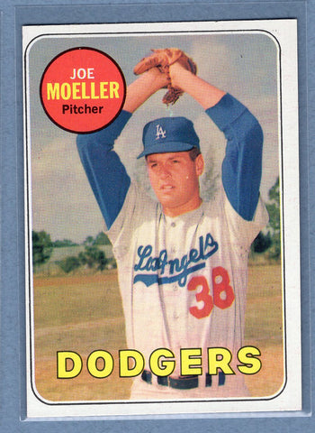 1969 Topps #444 Joe Moeller (a) EX-MT  GOWABB