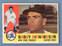 1960 Topps #405 Bobby Richardson EX  GO480