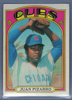 1972 Topps #18 Juan Pizarro (h) EX  GO544
