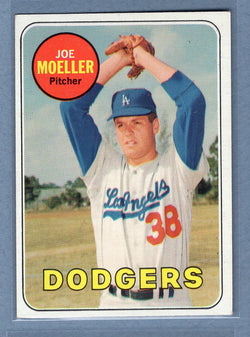 1969 Topps #444 Joe Moeller EX-MT  GO477