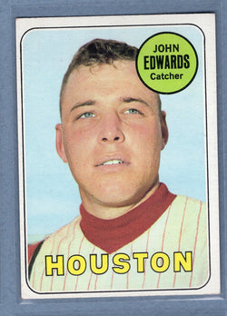 1969 Topps #186 John Edwards (b) EX-MT  GO700