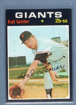 1971 Topps #181 Hal Lanier  (c) EX-MT  GO340