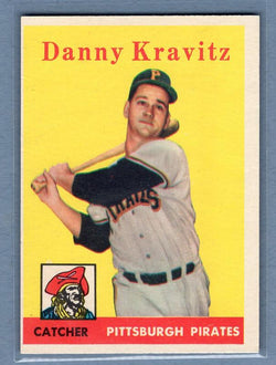1958 Topps #444 Danny Kravitz VG-EX     G0364