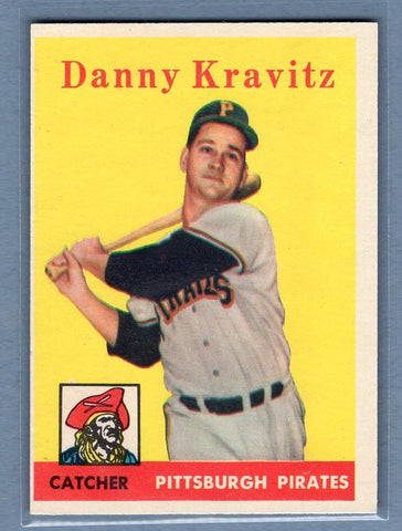 1958 Topps #444 Danny Kravitz VG-EX     G0364