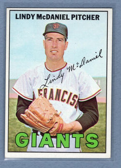 1967 Topps #46 Lindy McDaniel EX G0416B