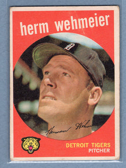 1959 Topps #421 Herm Wehmeier (b) VG-EX   GO410